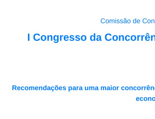 Recomendações | I Congresso da Concorrência em Portugal