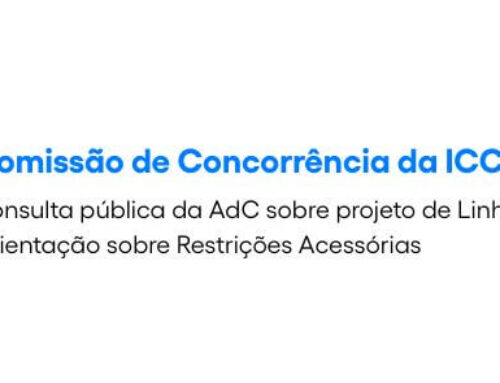 ICC Portugal submete pronúncia relativa ao Projeto de Linhas de Orientação sobre Restrições Acessórias